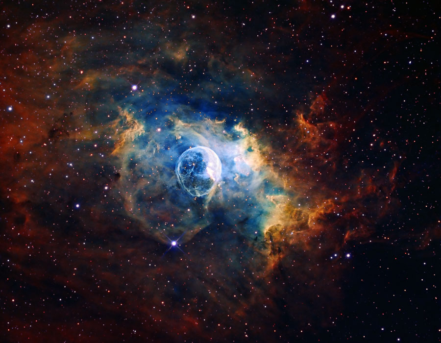 NGC 7635: The Bubble Nebula
