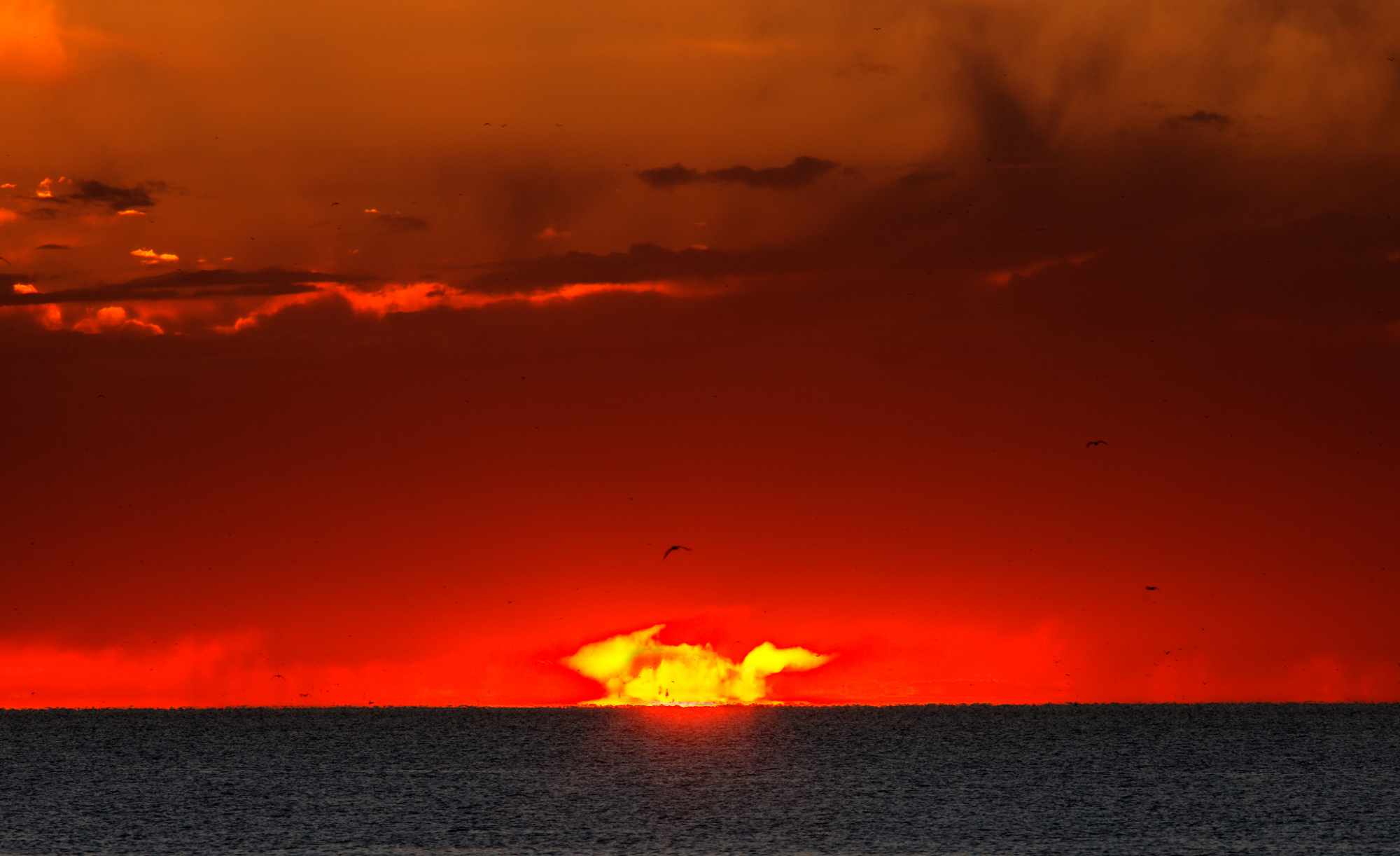 A Strange Sunrise Over Argentina