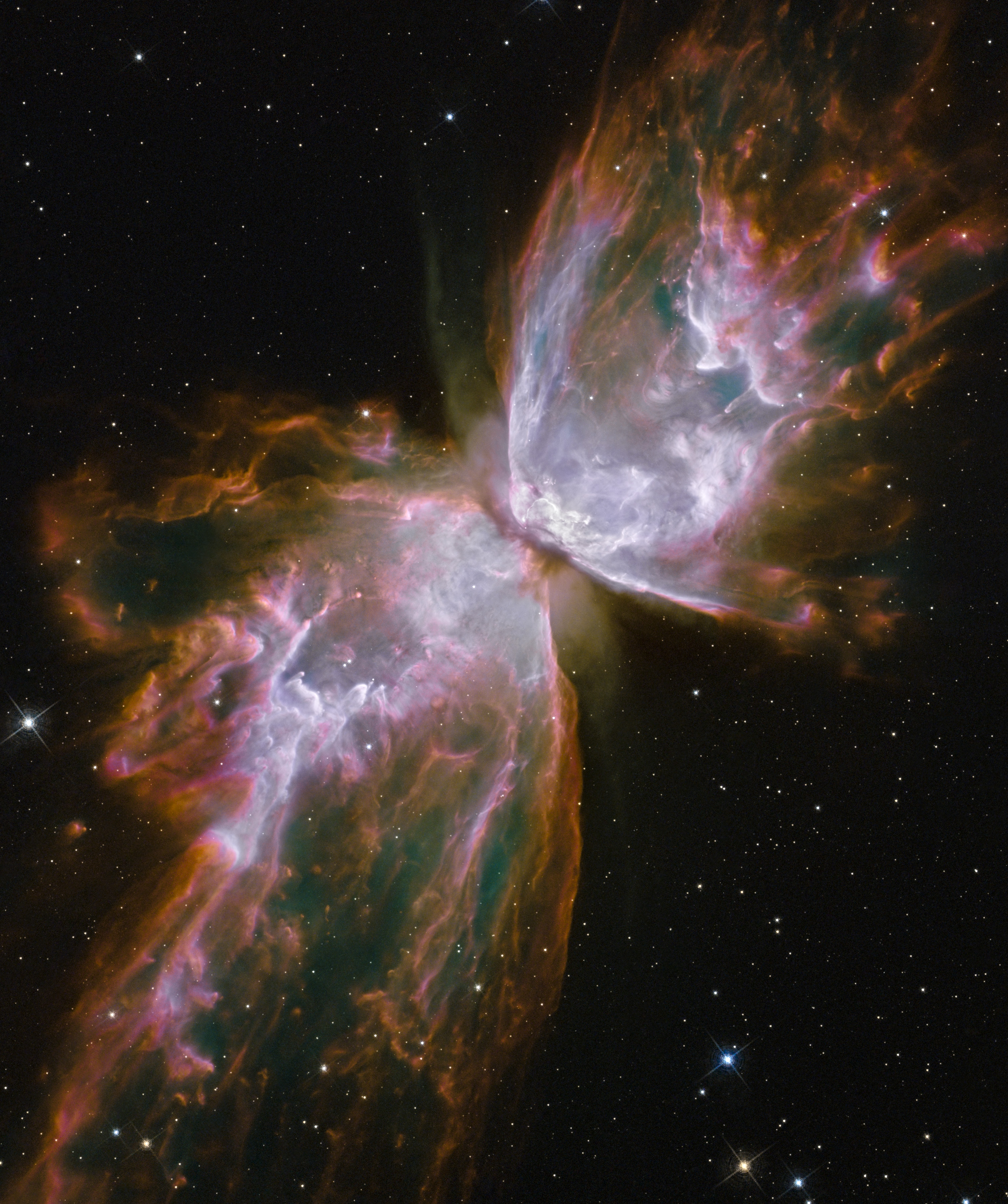The Butterfly Nebula from Hubble