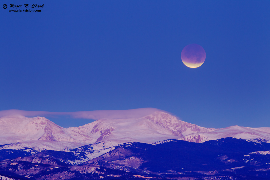 Eclipsed Moon in the Morning