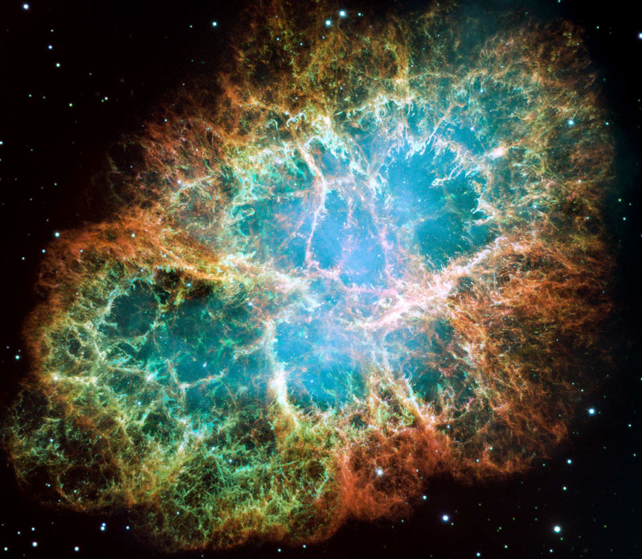 M1: The Crab Nebula from Hubble