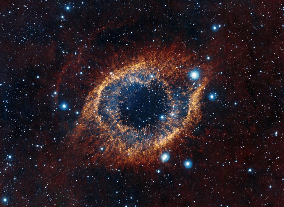 The Helix Nebula from the VISTA Telescope