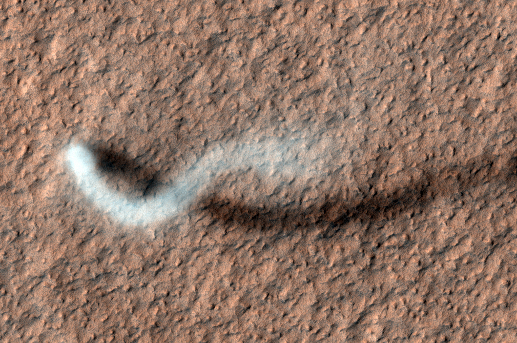 A Dust Devil of Mars