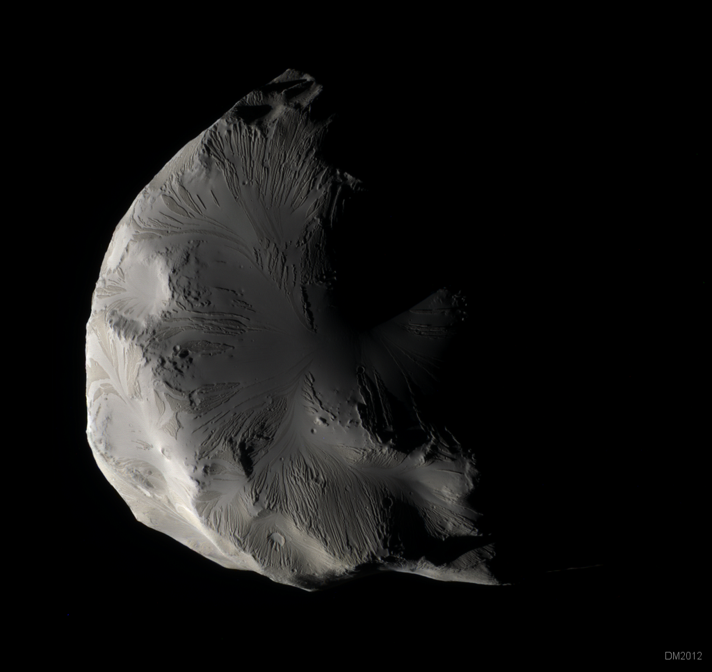 Saturn's Moon Helene in Color