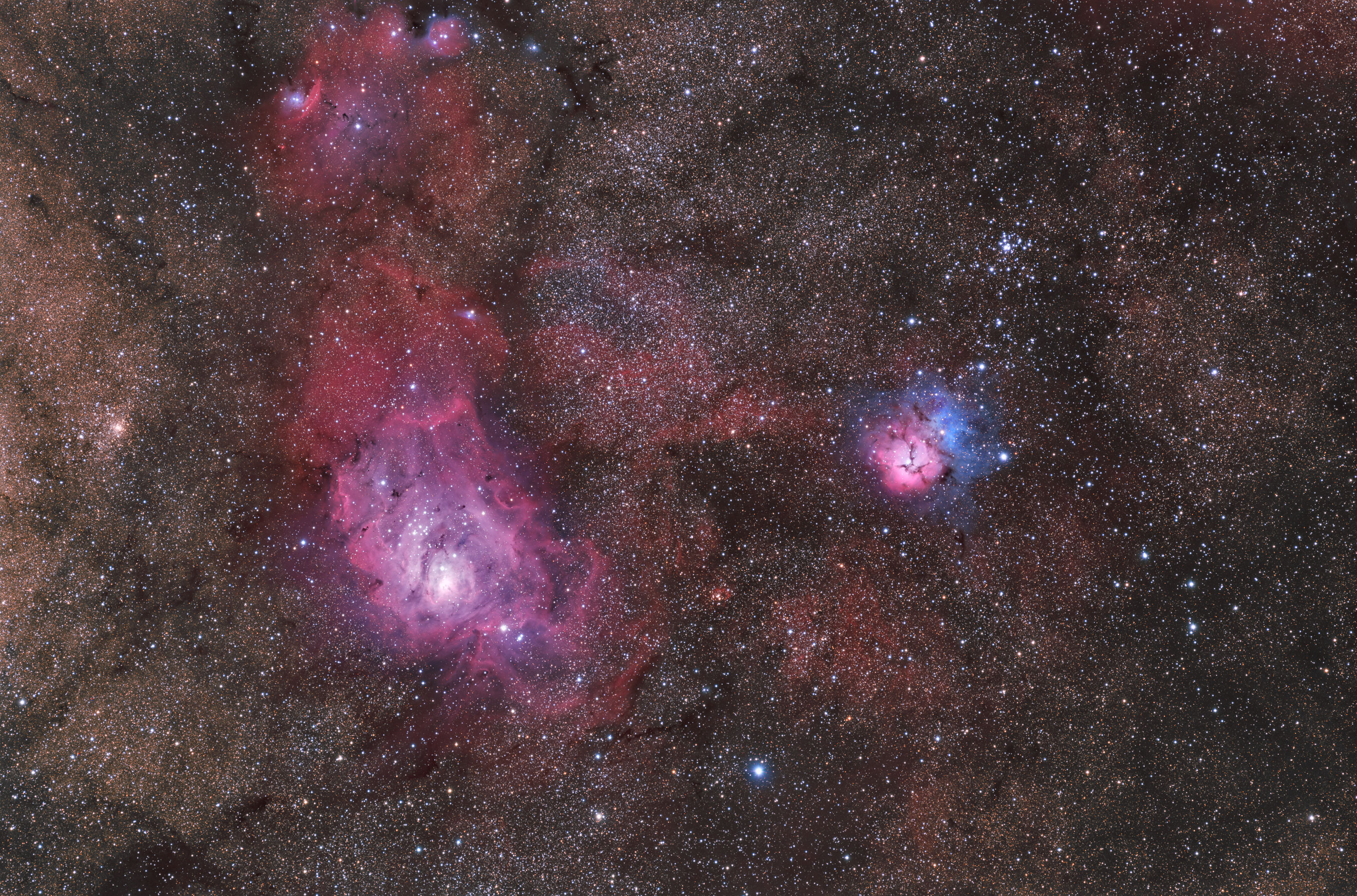 A Sagittarius Triplet