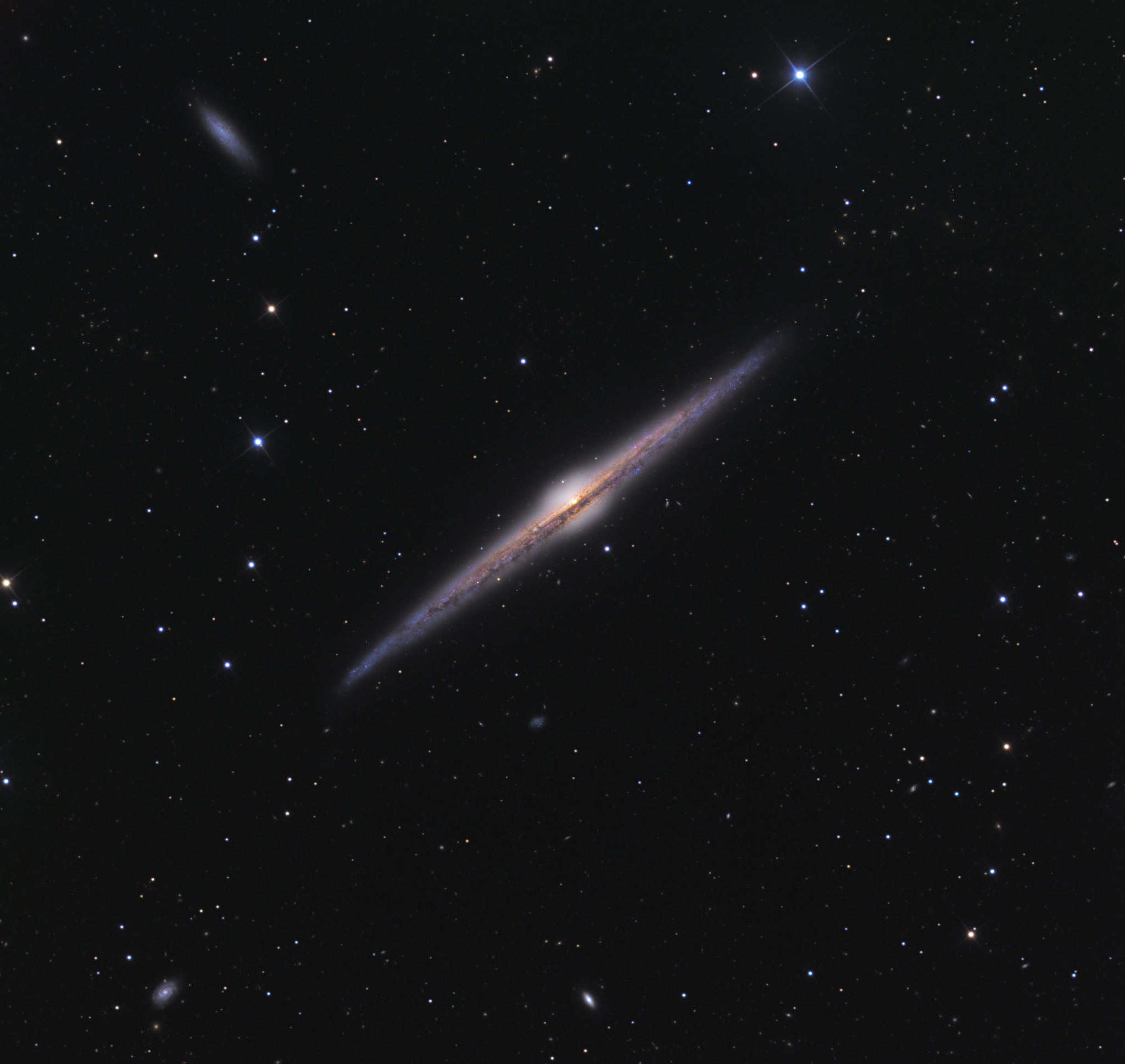 NGC 4565: Galaxy on Edge