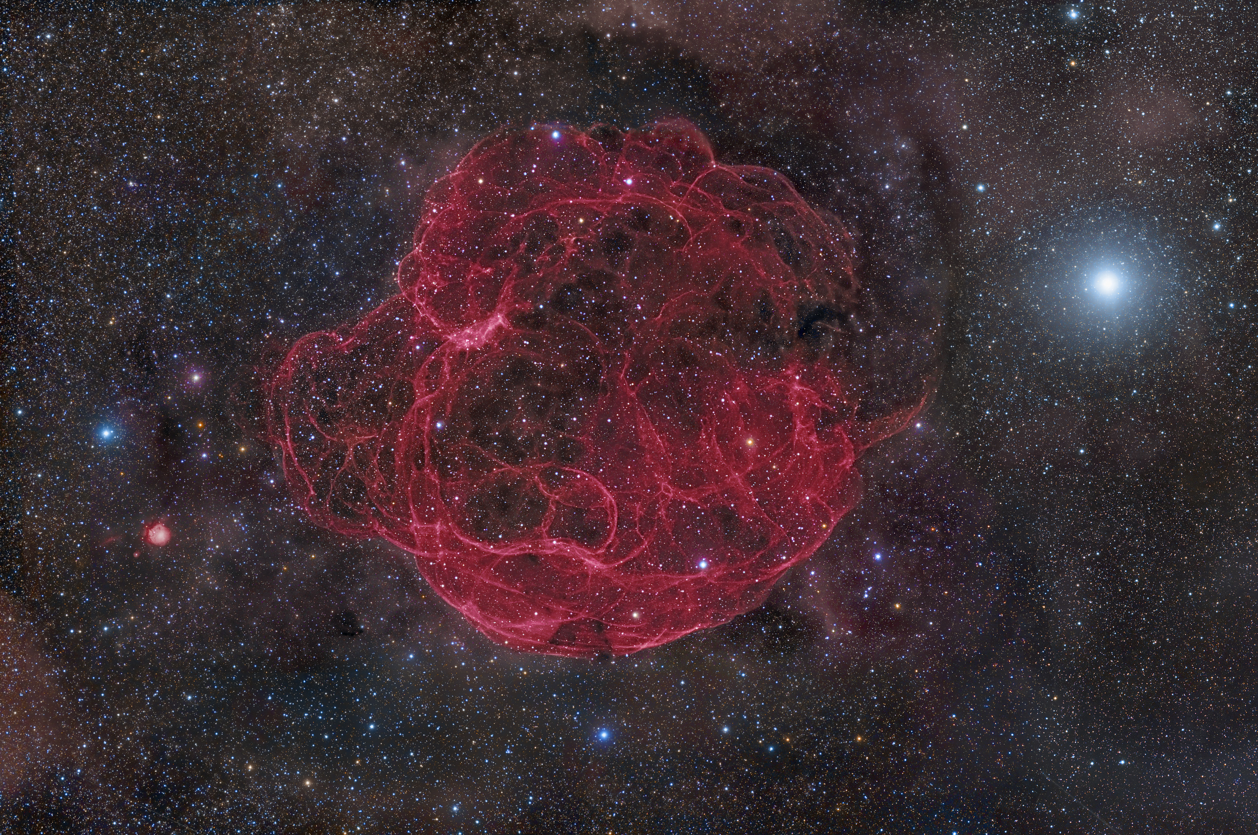 Simeis 147: Supernova Remnant