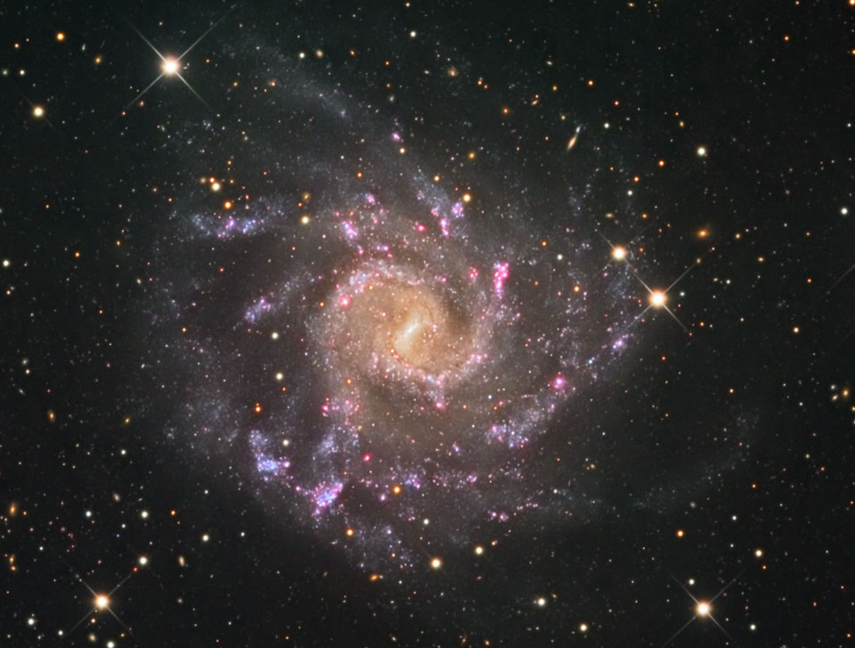 Grand Spiral Galaxy NGC 7424