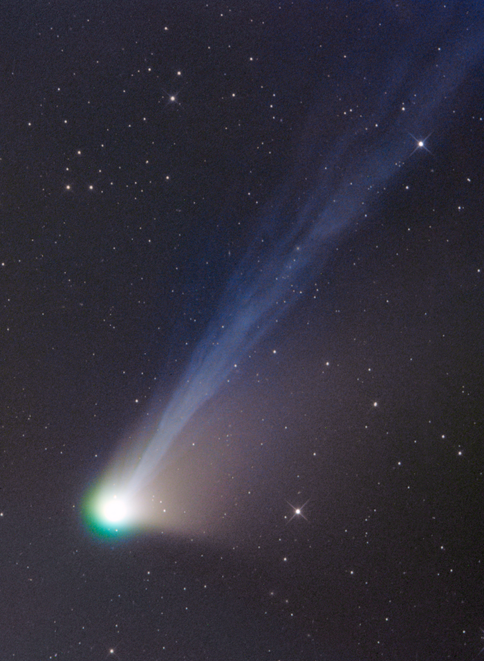 Tails of Comet Lemmon