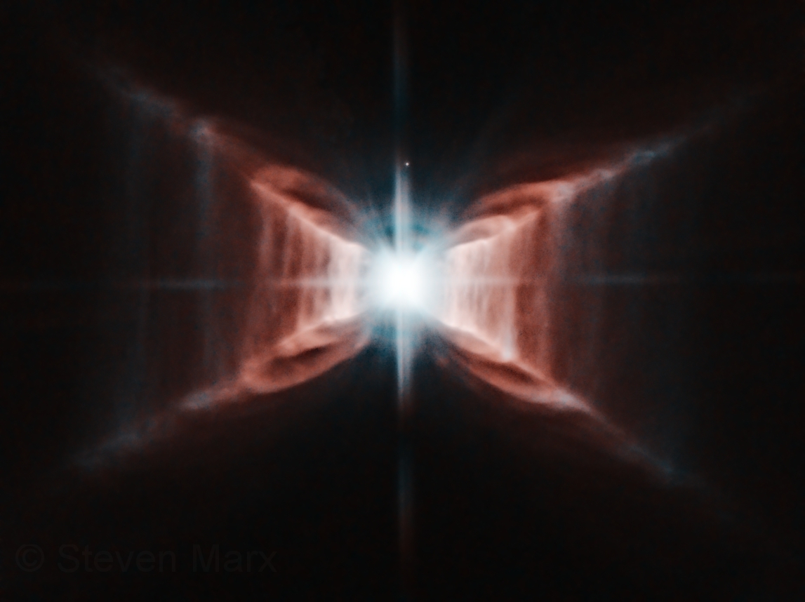 The Red Rectangle Nebula from Hubble