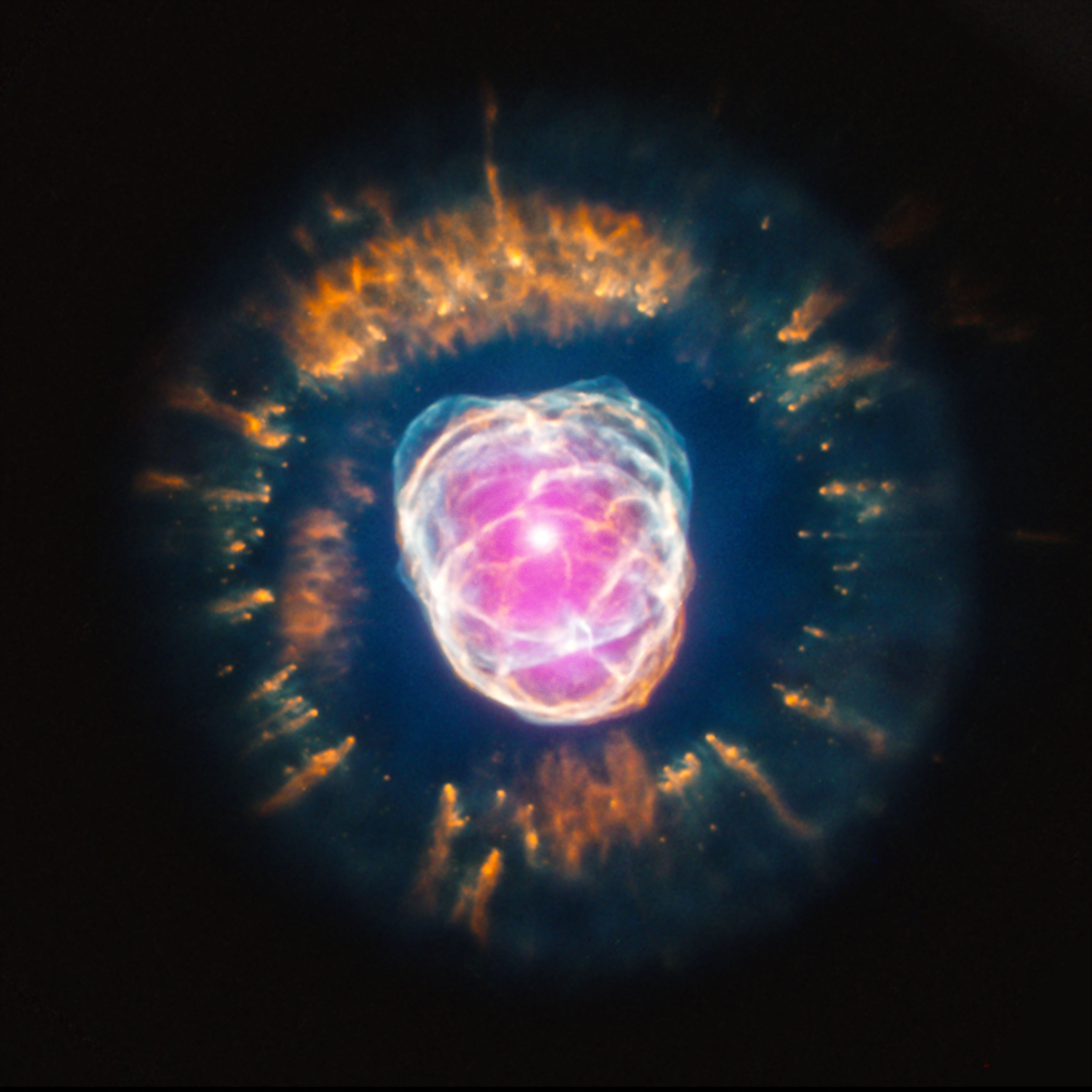 NGC 2392 from Hubble and Chandra