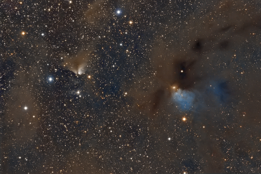 Dusty Nebulae in Taurus