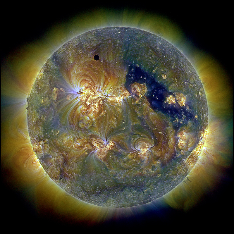 Venus and the Triply Ultraviolet Sun