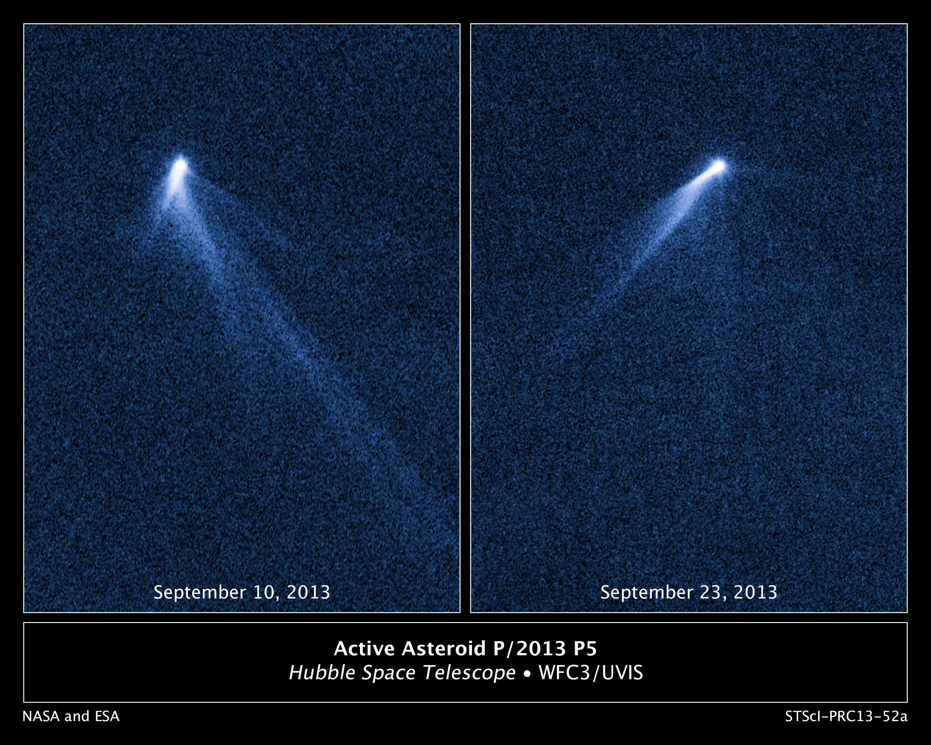 The Unexpected Tails of Asteroid P5