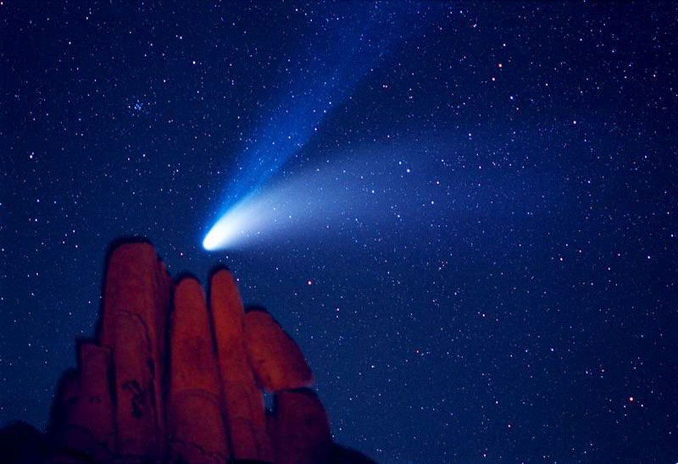 Comet Hale-Bopp Over Indian Cove