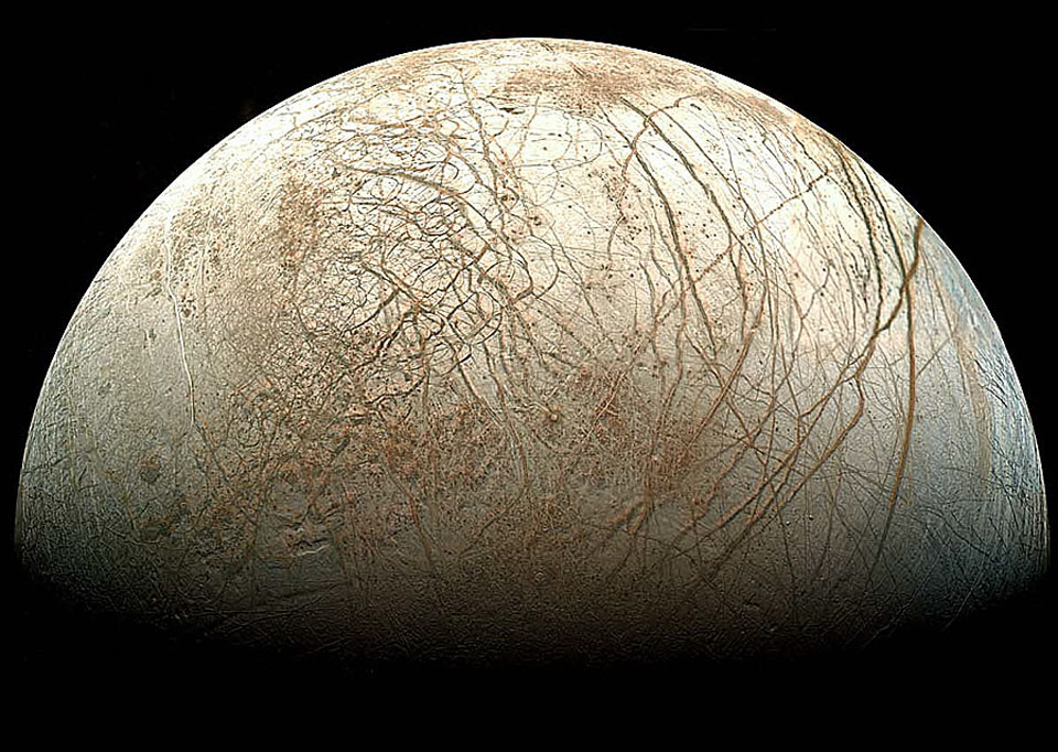 Gibbous Europa