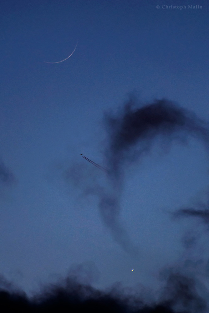 Clouds and Crescents