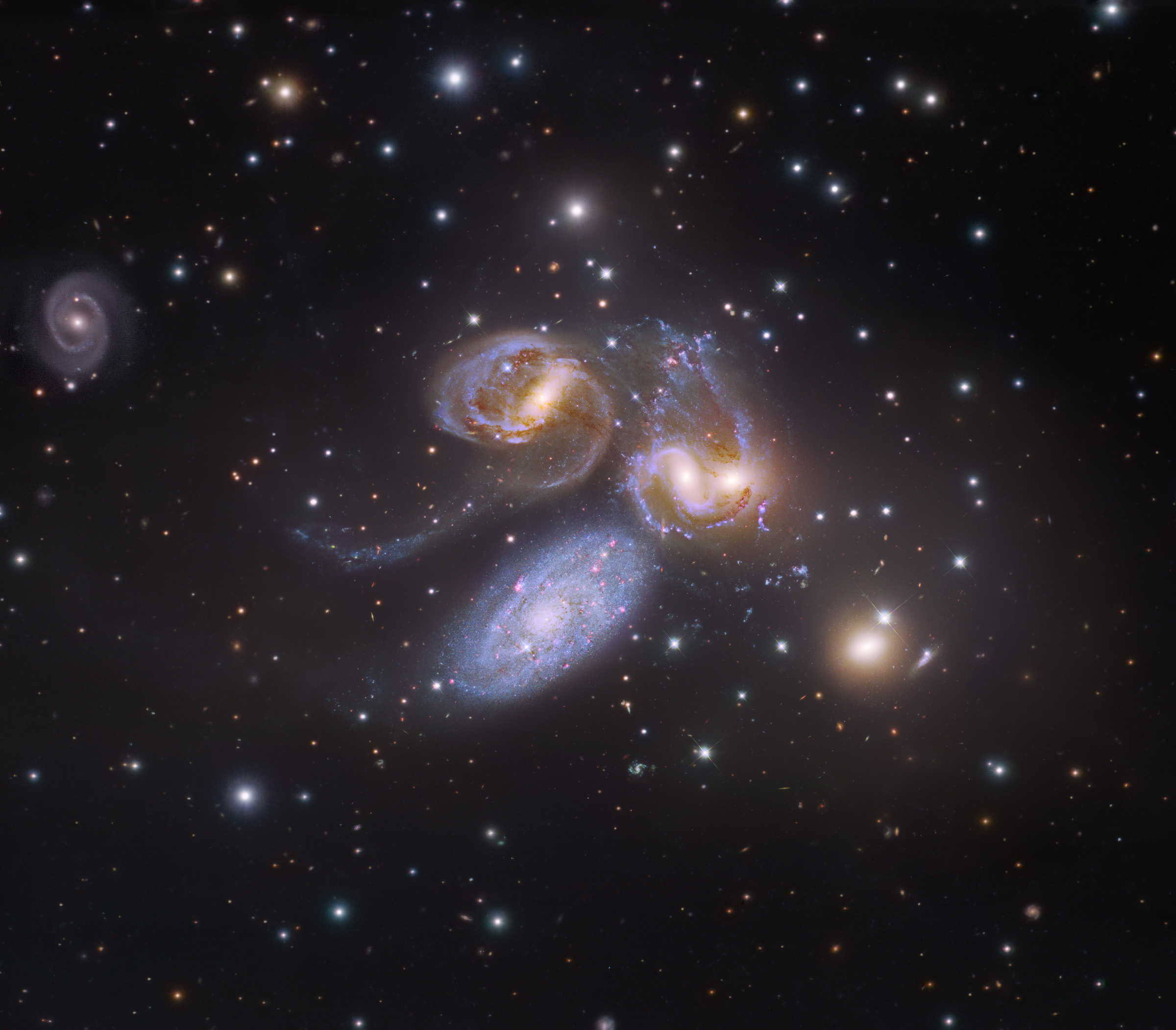Stephan's Quintet Plus One
