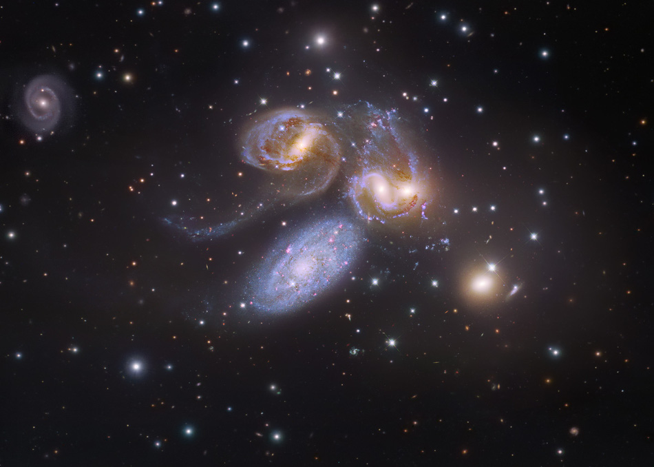 Stephan's Quintet Plus One