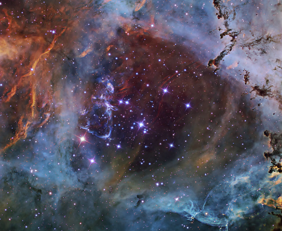In the Heart of the Rosette Nebula