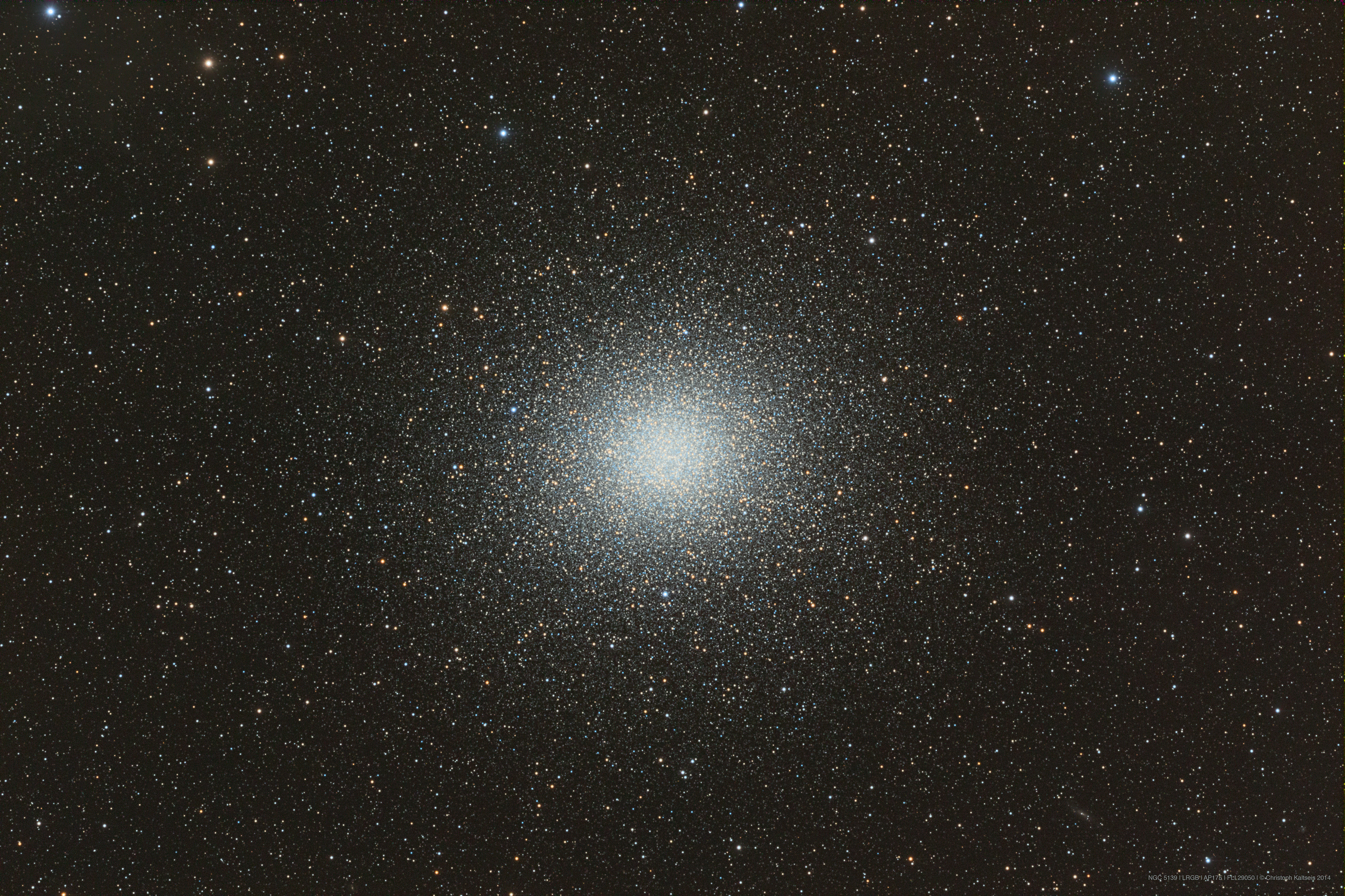 Millions of Stars in Omega Centauri