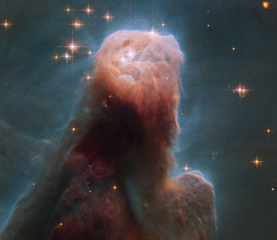 The Cone Nebula from Hubble