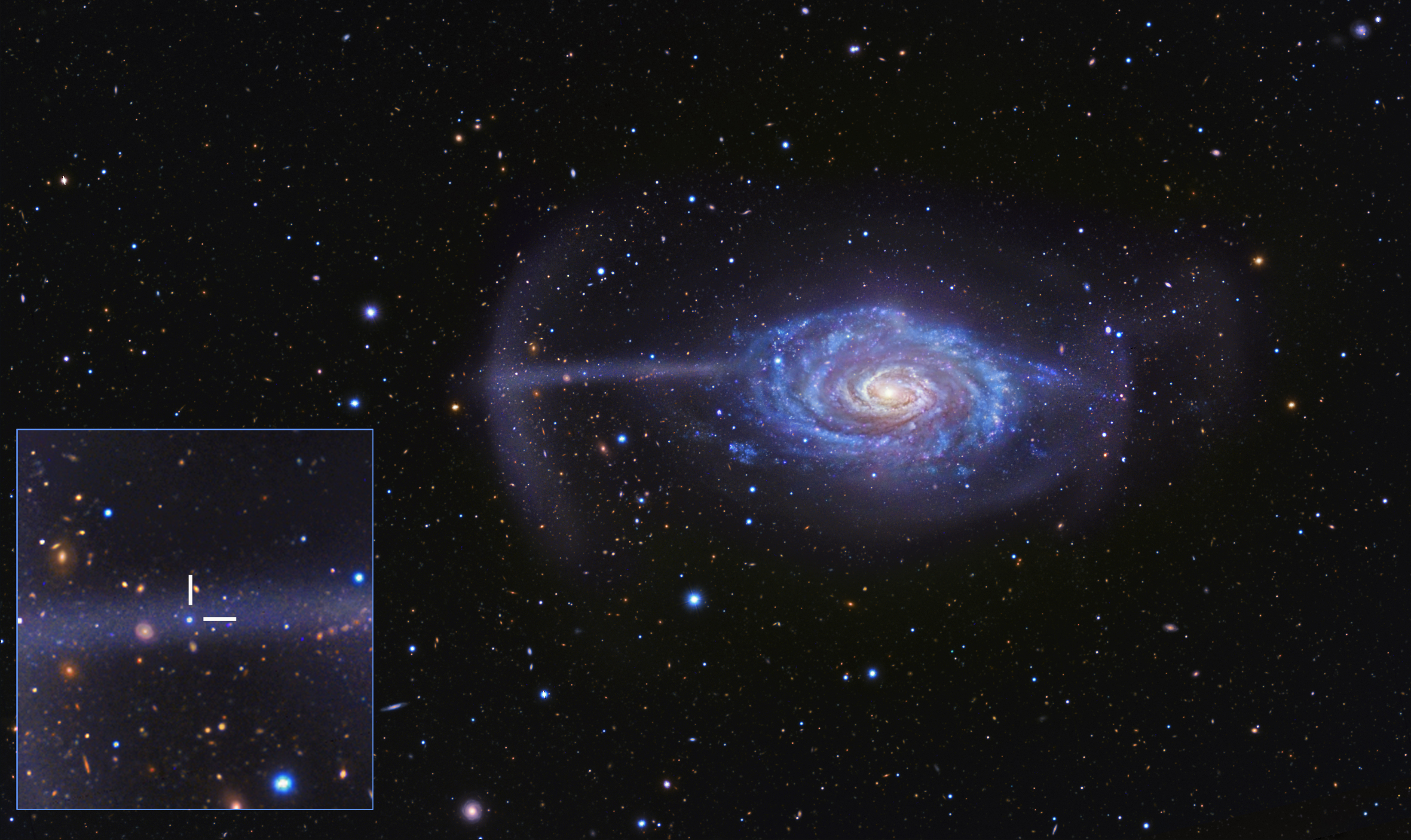 NGC 4651: The Umbrella Galaxy