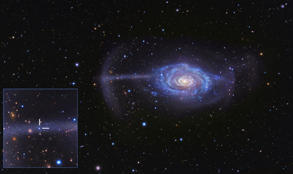 NGC 4651: The Umbrella Galaxy