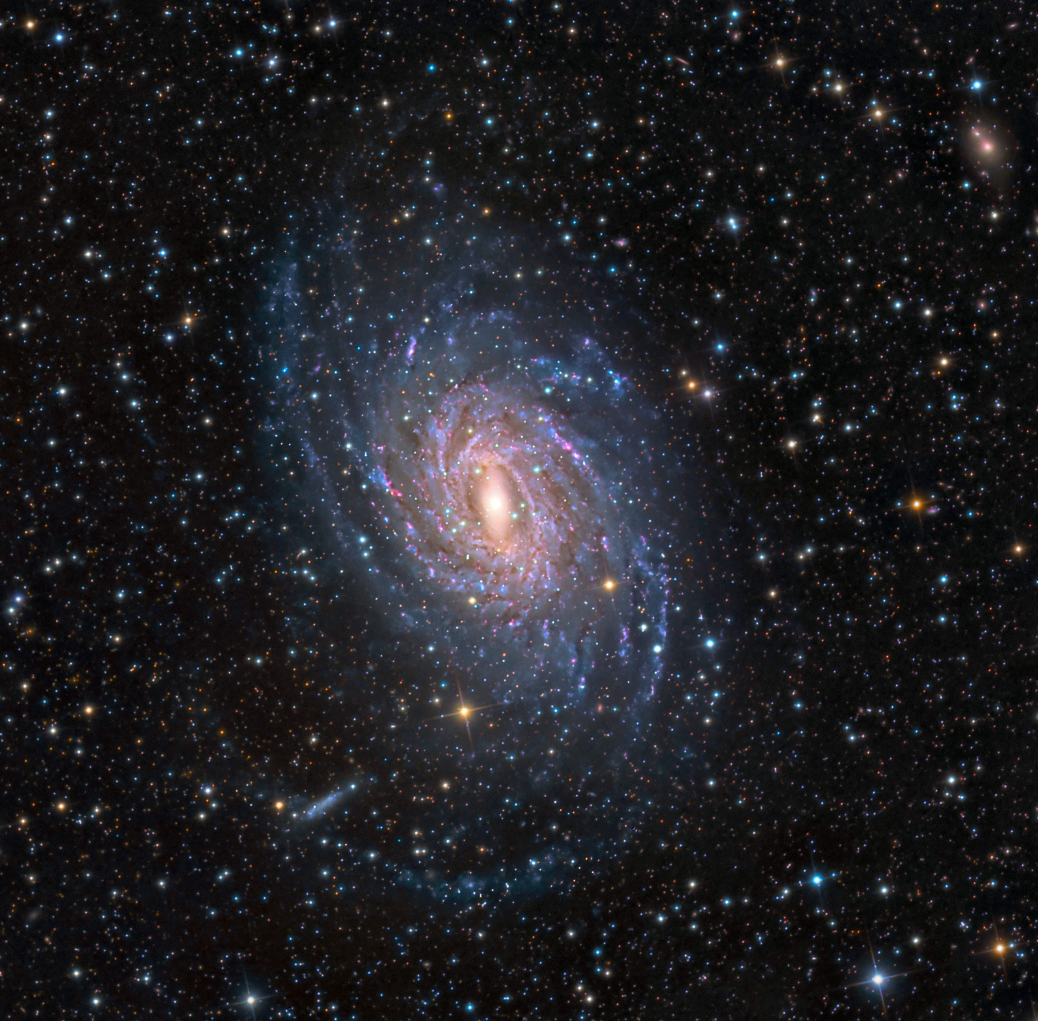 Spiral Galaxy NGC 6744