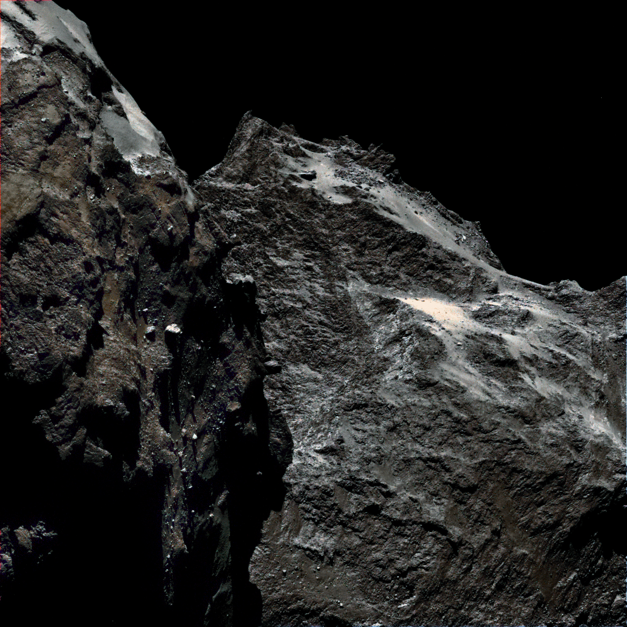 62 Kilometers above Comet Churyumov-Gerasimenko