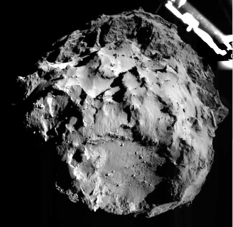 Descent to a Comet