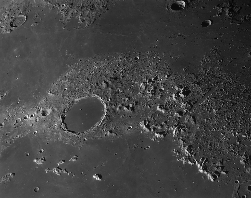 Plato and the Lunar Alps