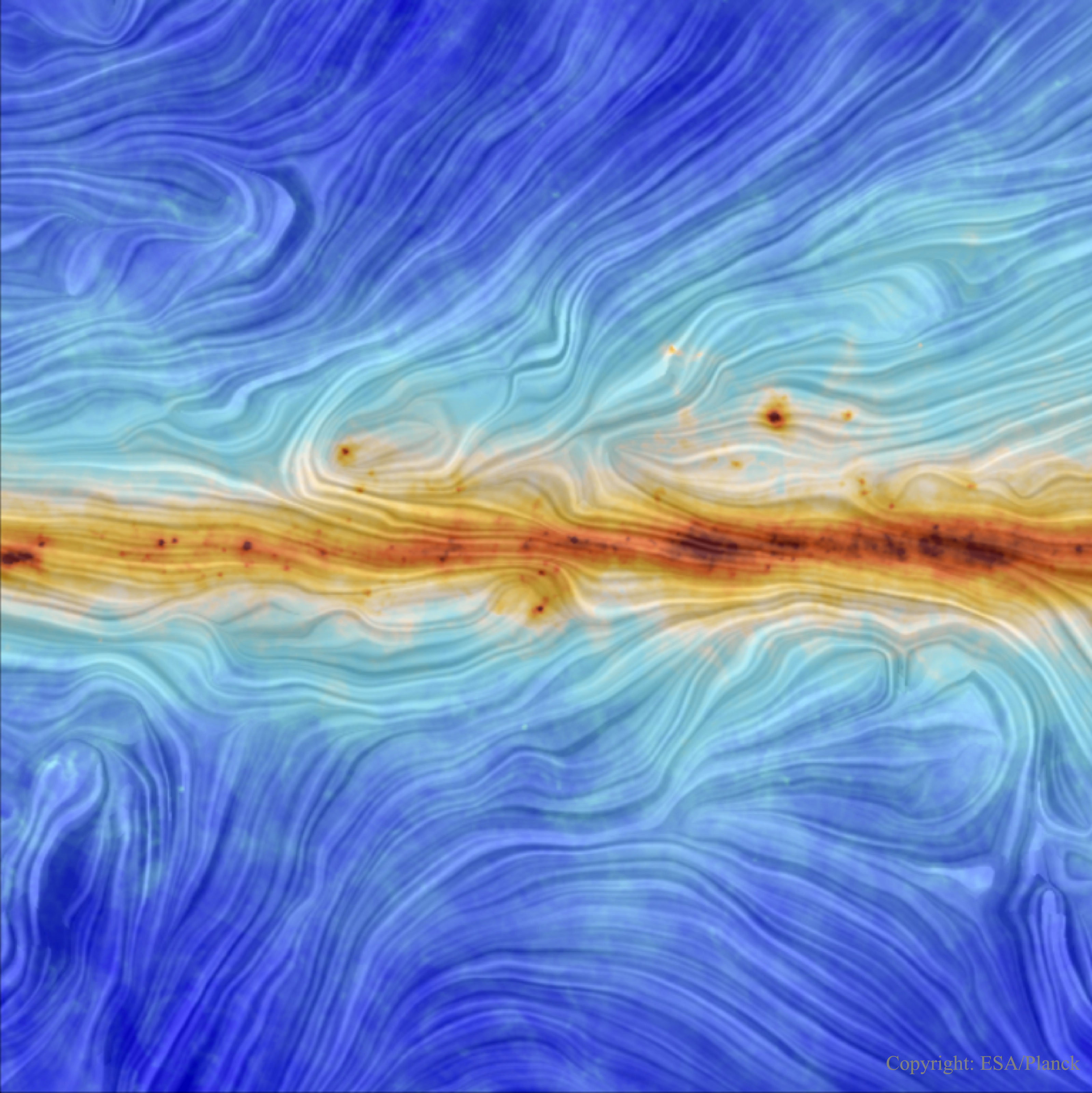 Our Galaxy's Magnetic Field from Planck