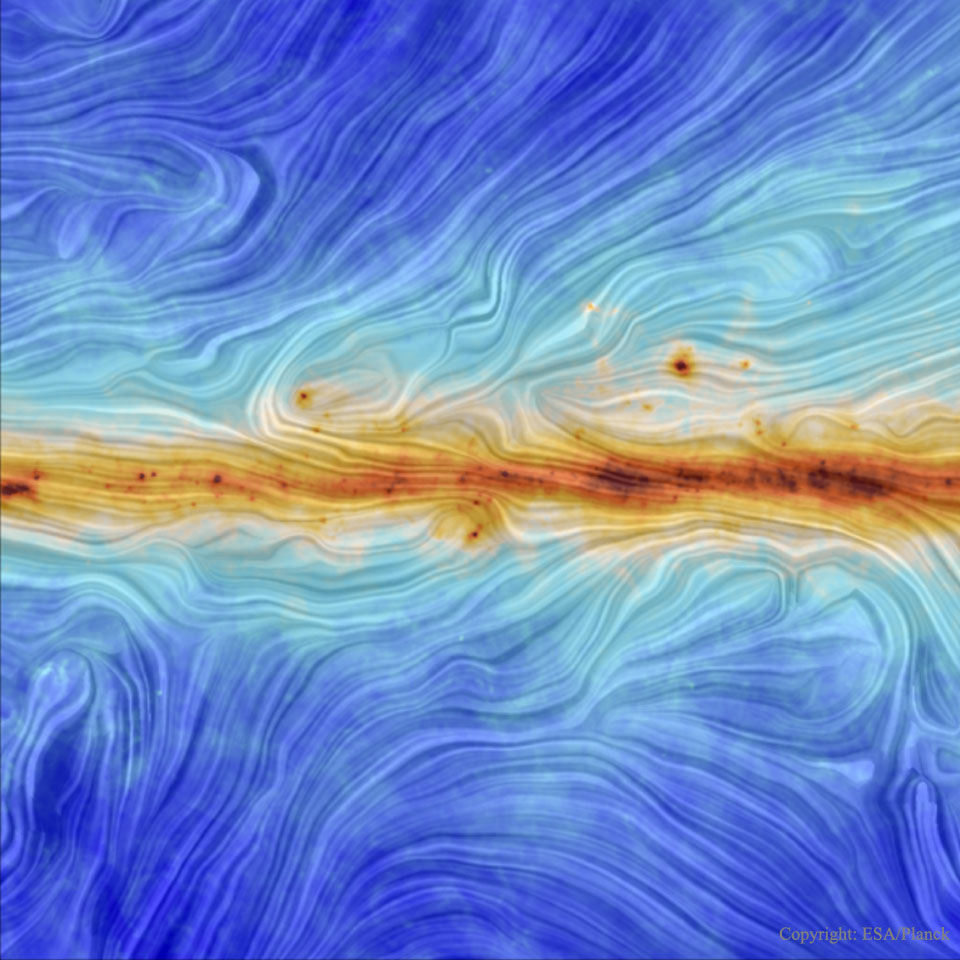 Our Galaxy's Magnetic Field from Planck