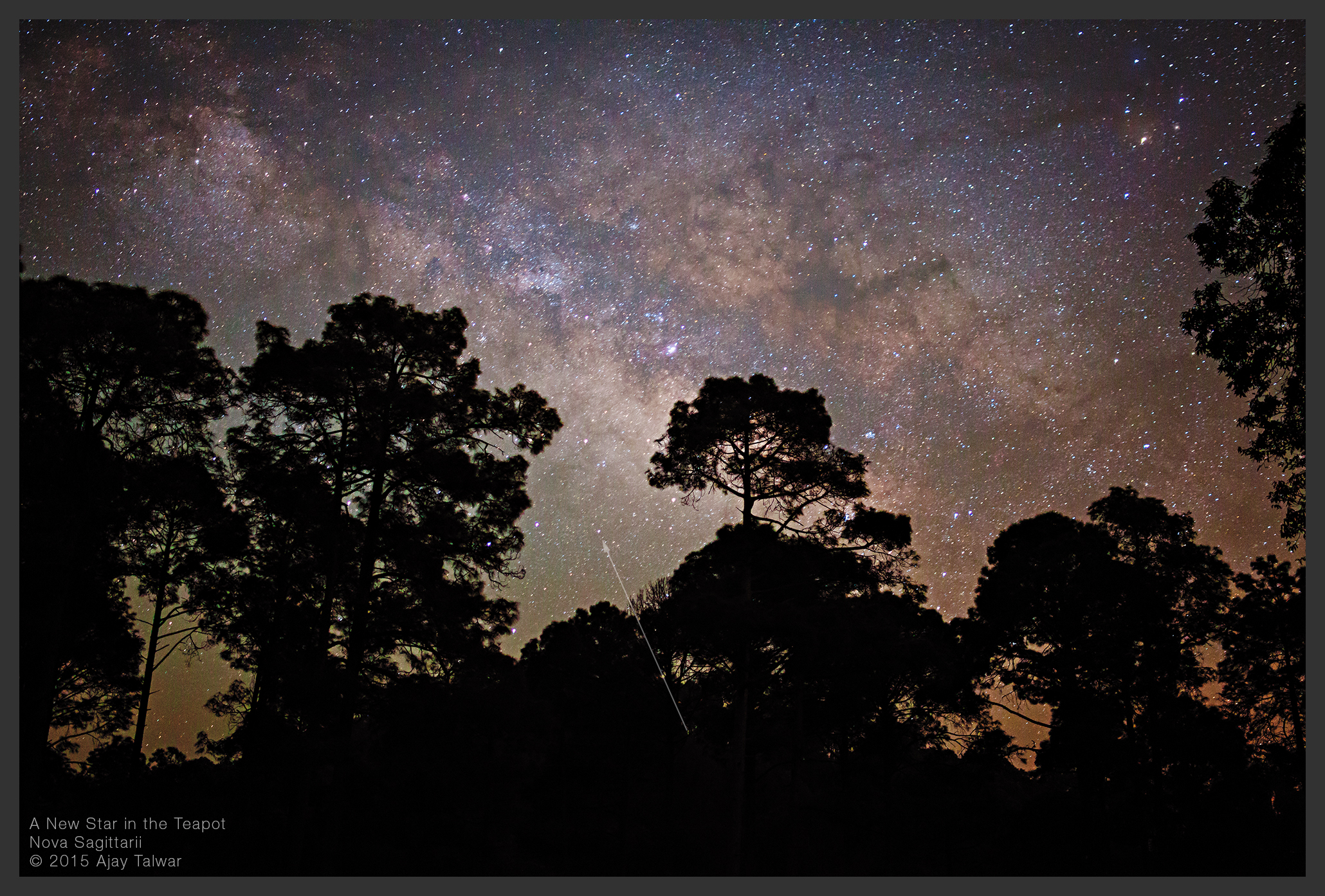 Naked Eye Nova Sagittarii 2015 No. 2