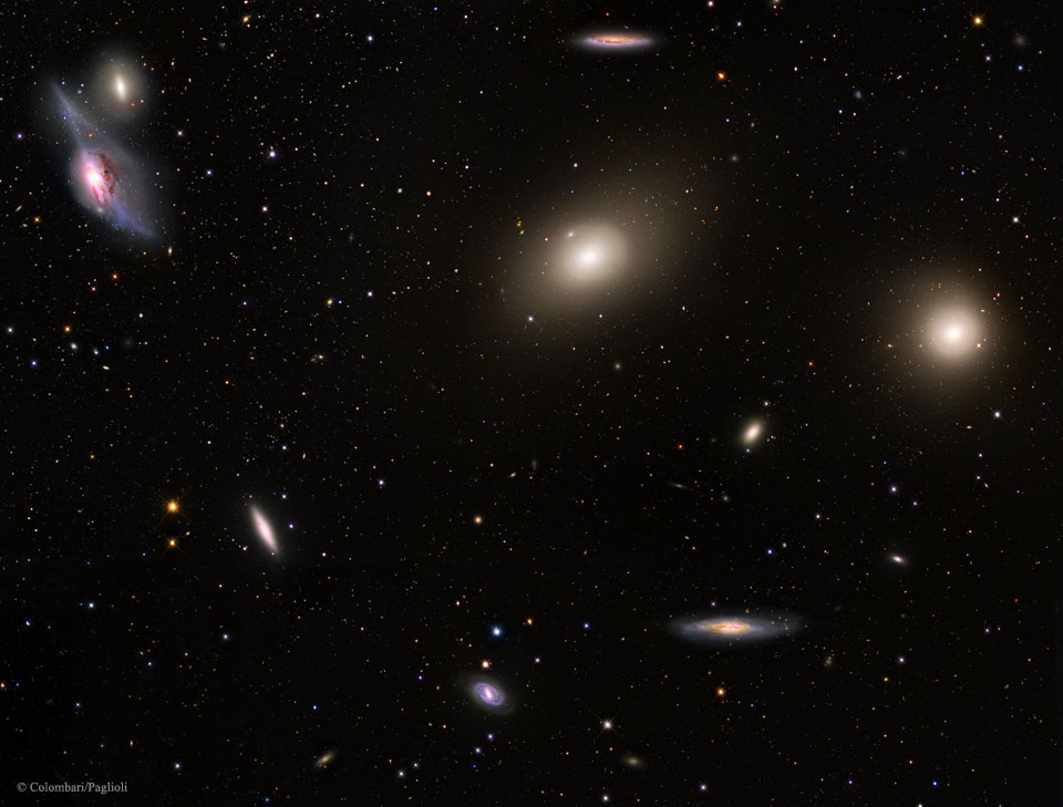 In the Heart of the Virgo Cluster