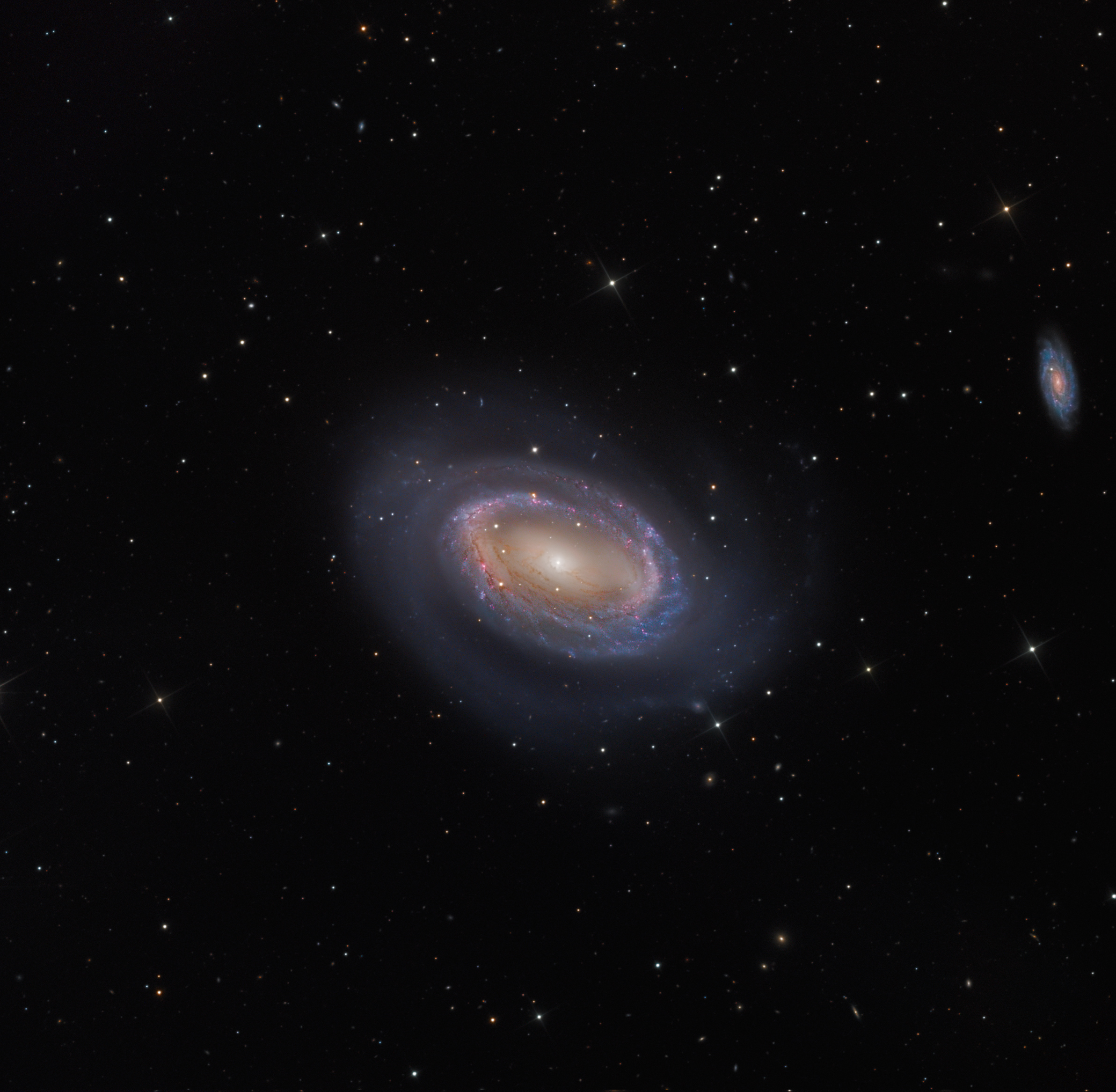 One-Armed Spiral Galaxy NGC 4725