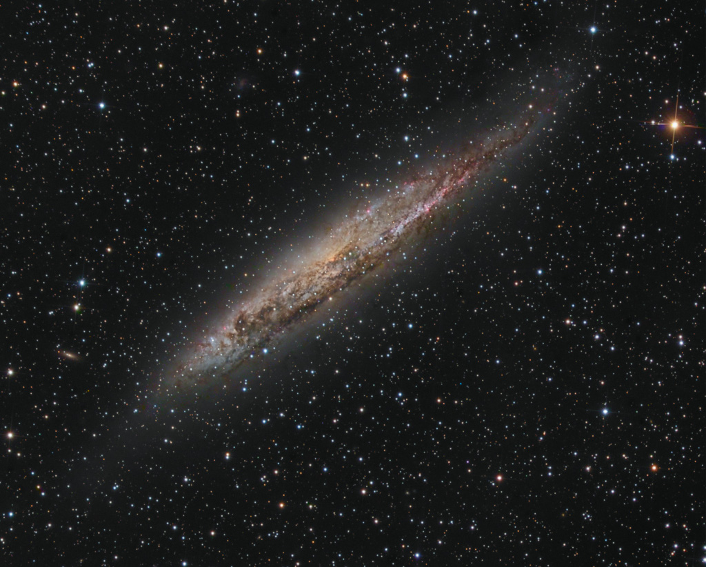 Nearby Spiral Galaxy NGC 4945
