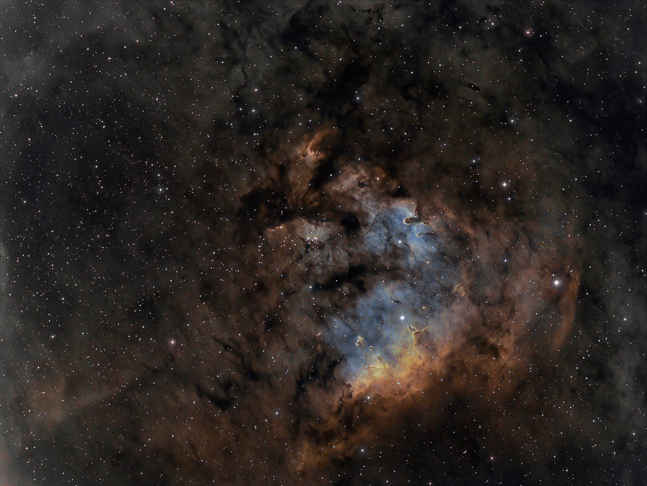 NGC 7822 in Cepheus