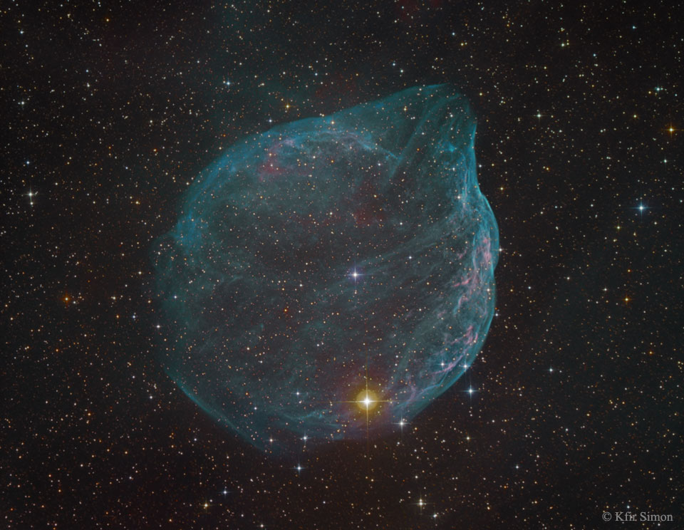 Sharpless 308: Star Bubble