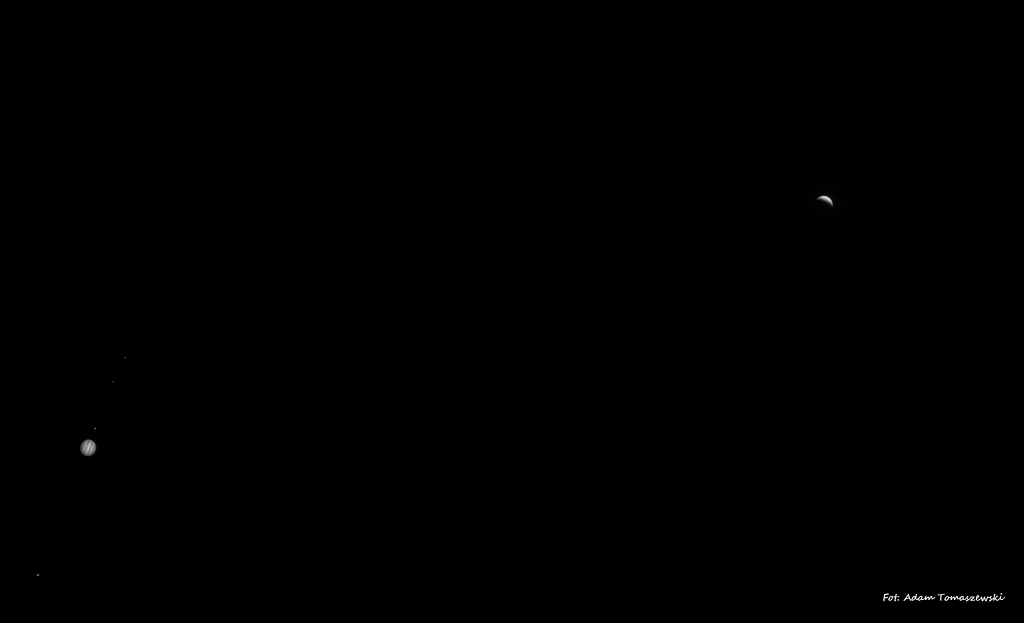 Venus and Jupiter are Far