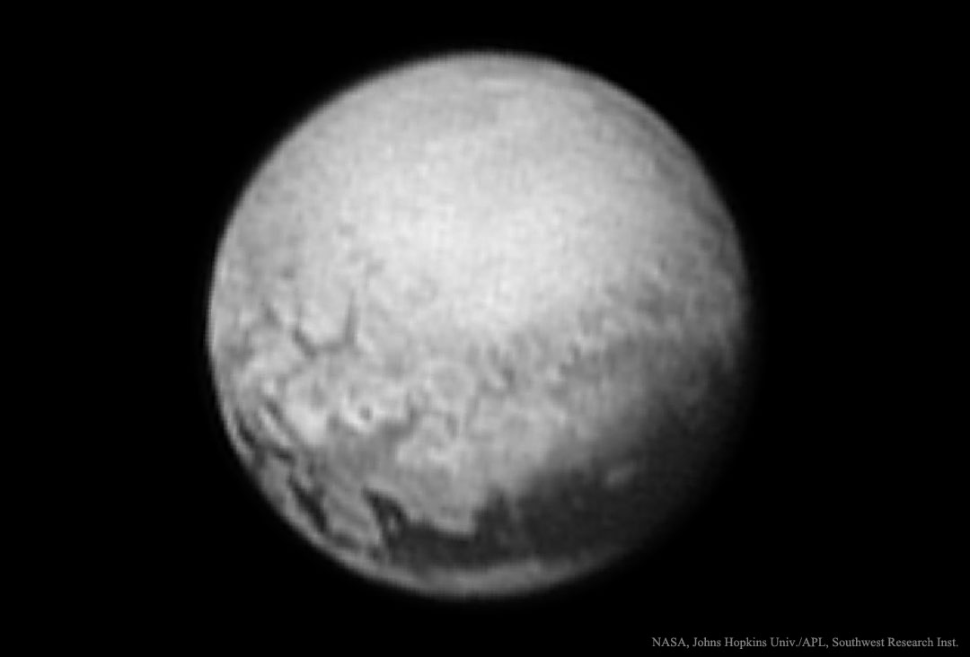 Geology on Pluto
