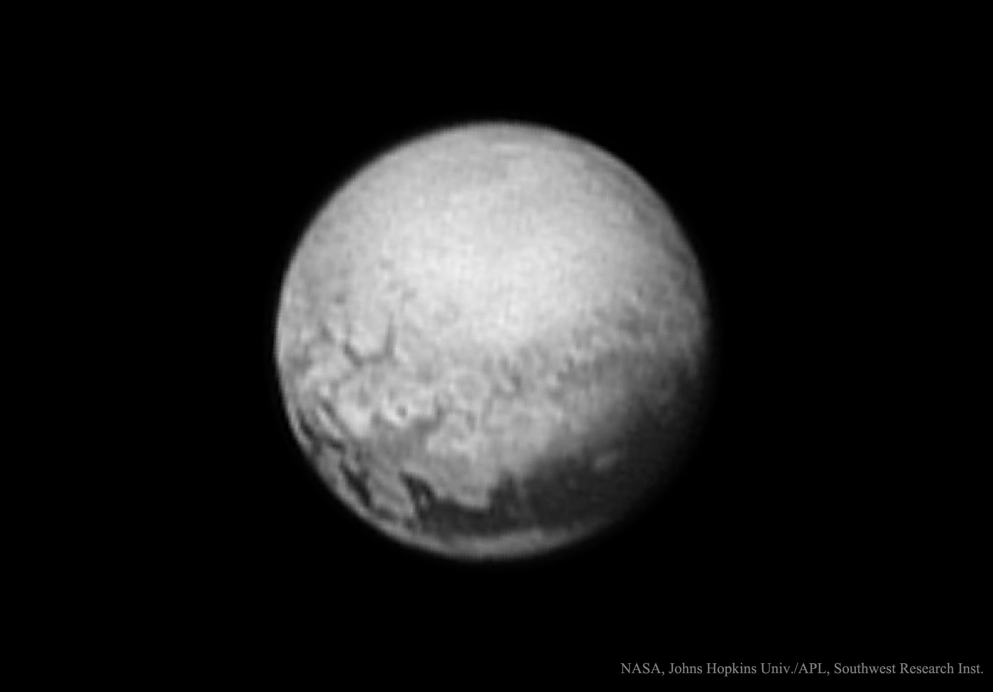 Geology on Pluto