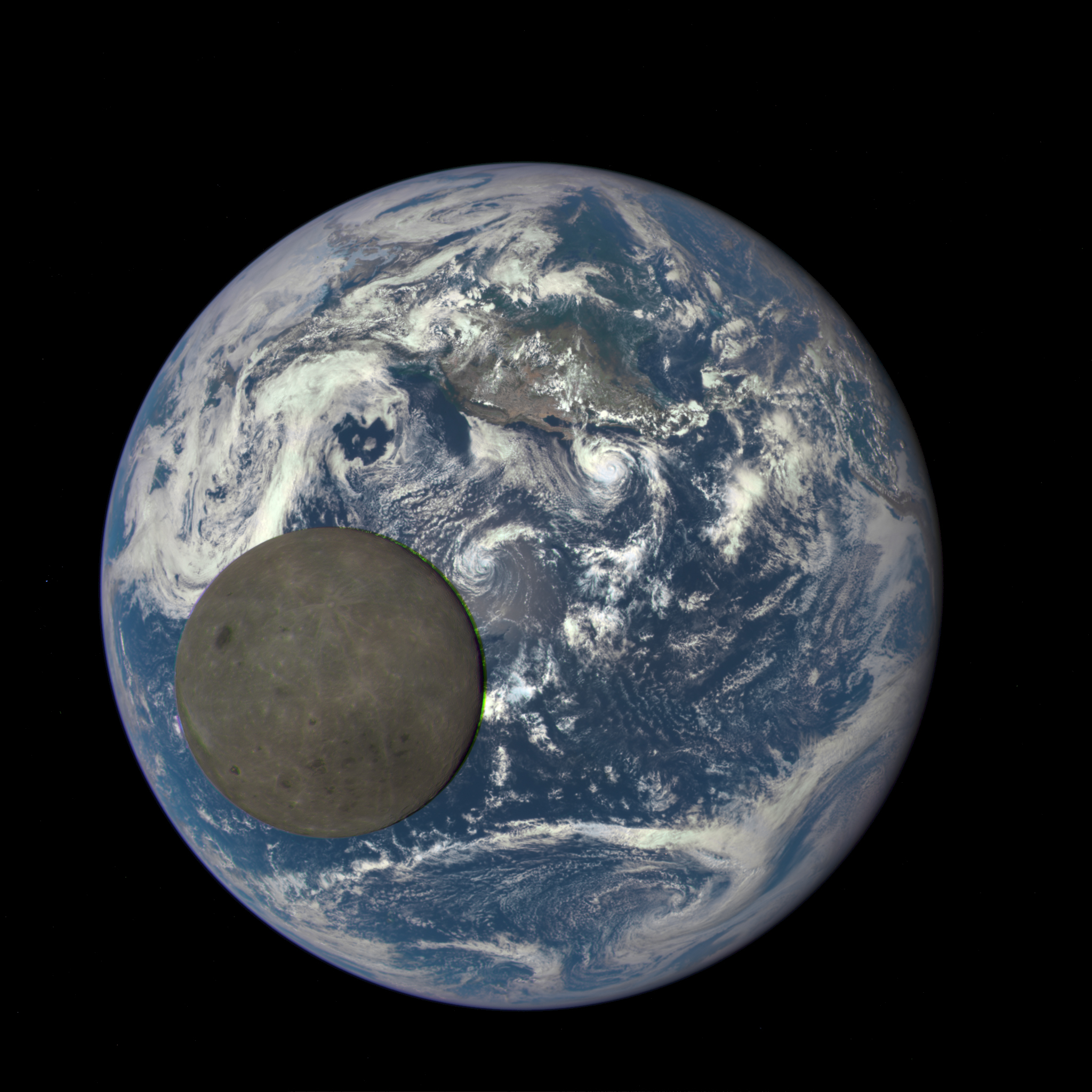 Full Moon, Full Earth