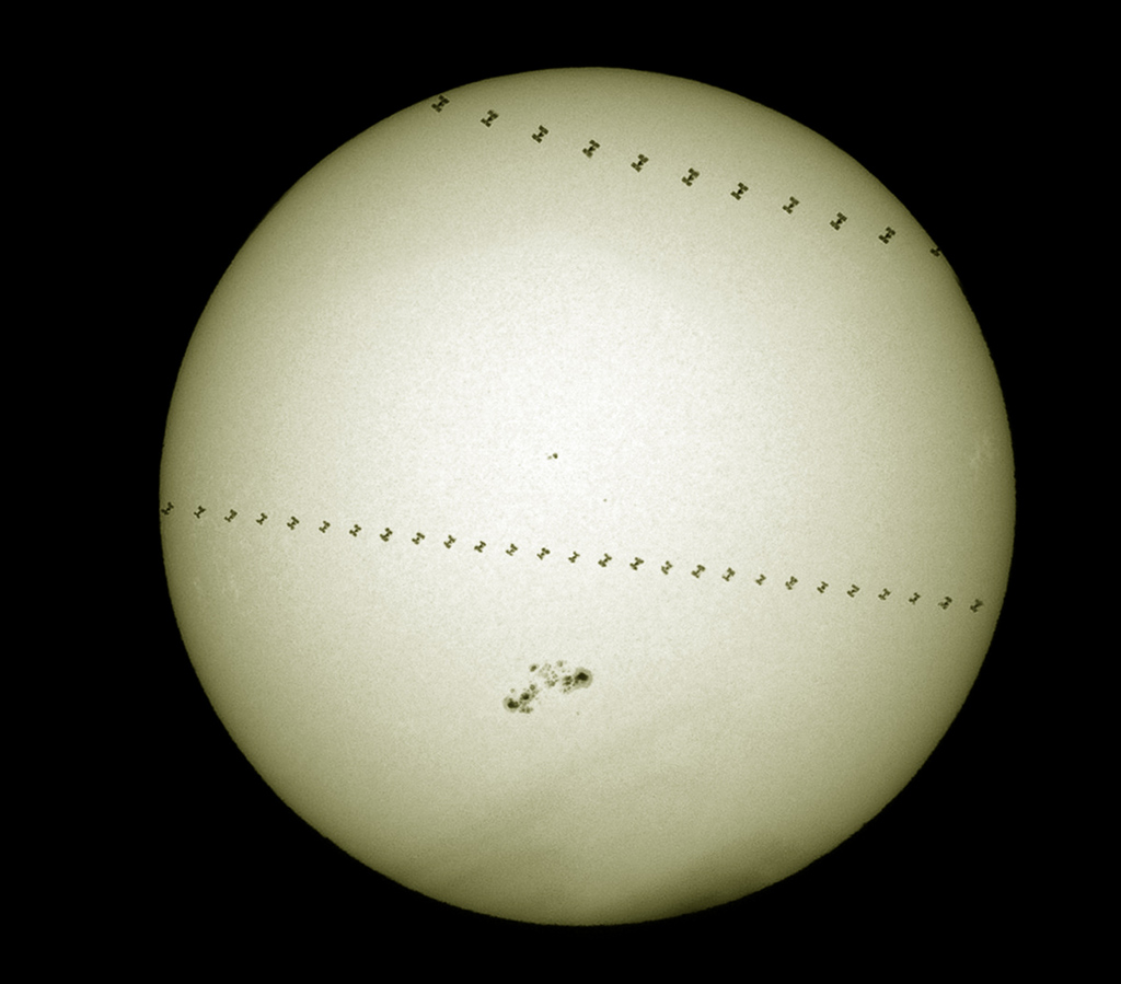 ISS Double Transit