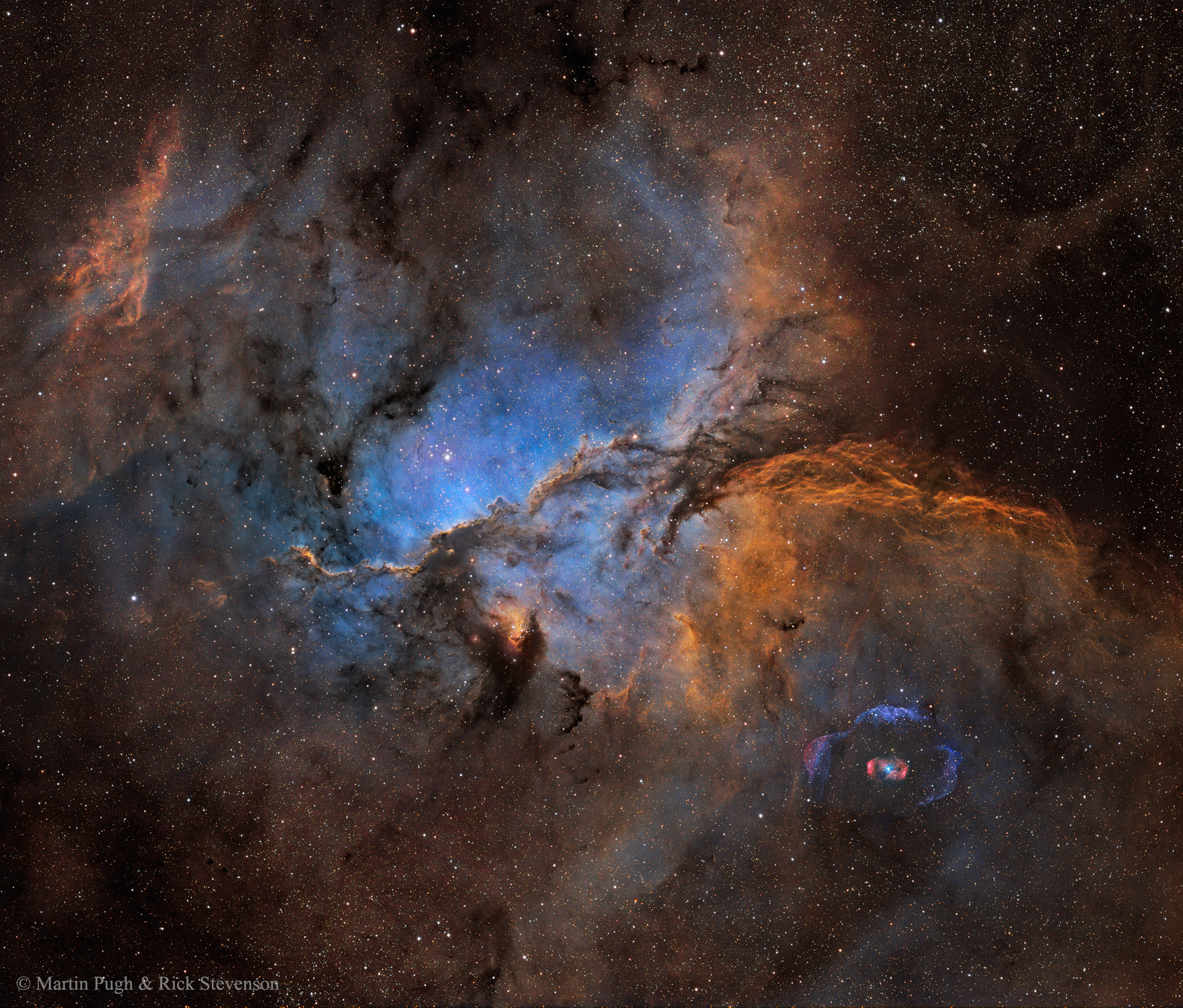 NGC 6188 and NGC 6164