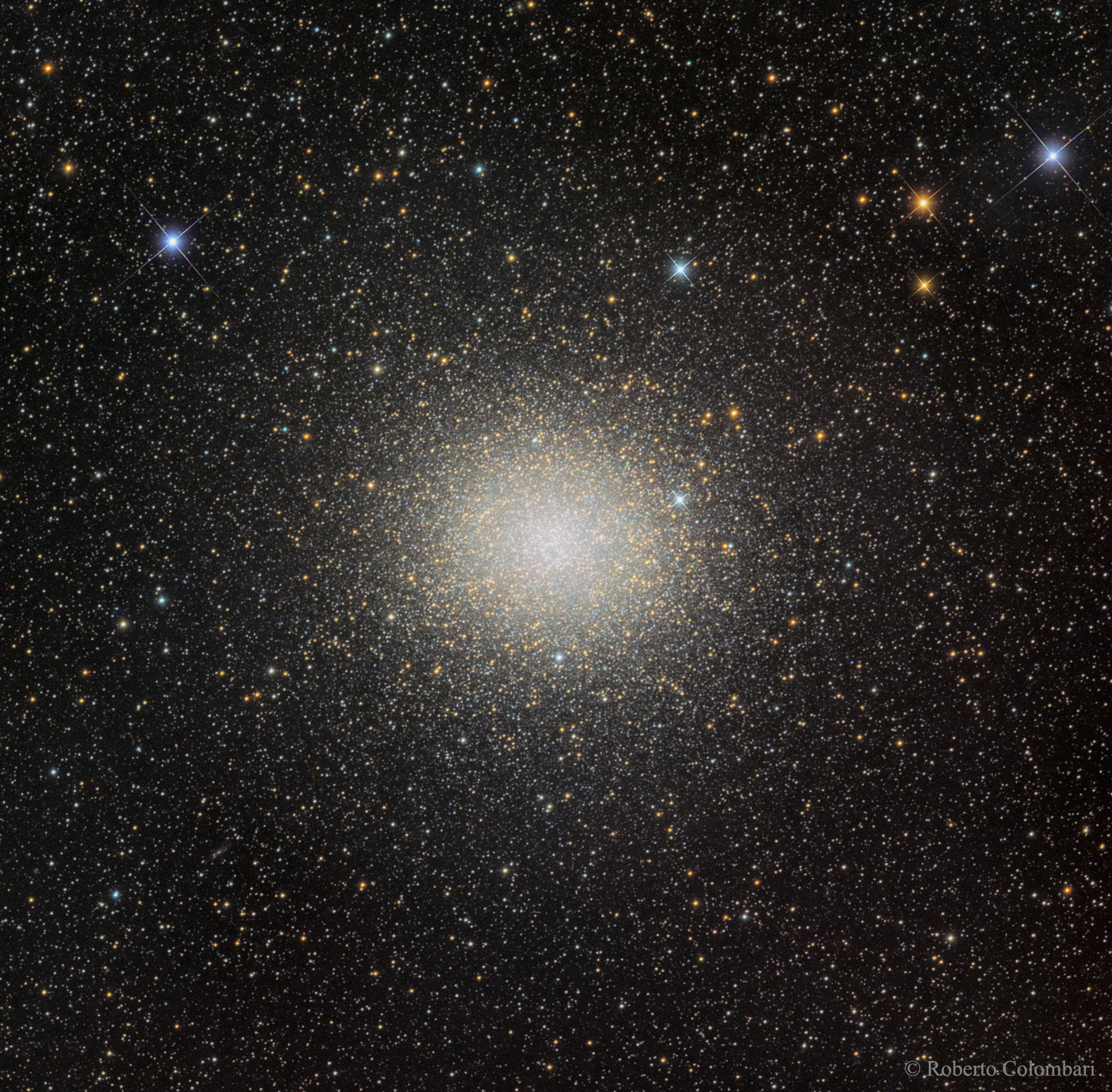 Omega Centauri: The Brightest Globular Star Cluster