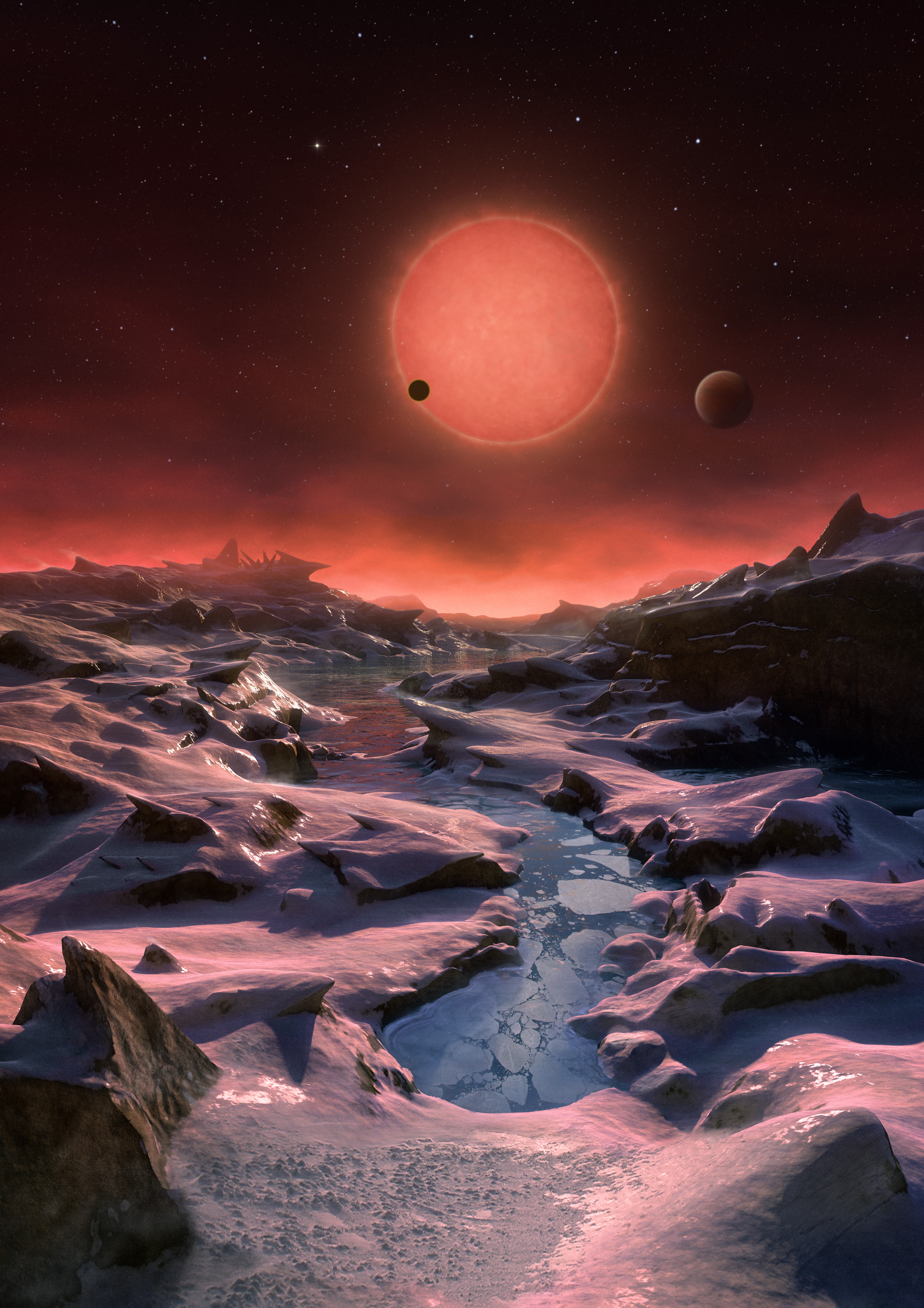 Three Worlds for TRAPPIST-1