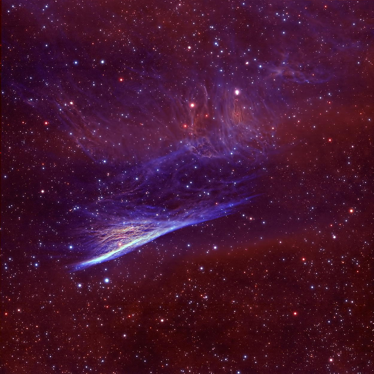 NGC 2736: The Pencil Nebula