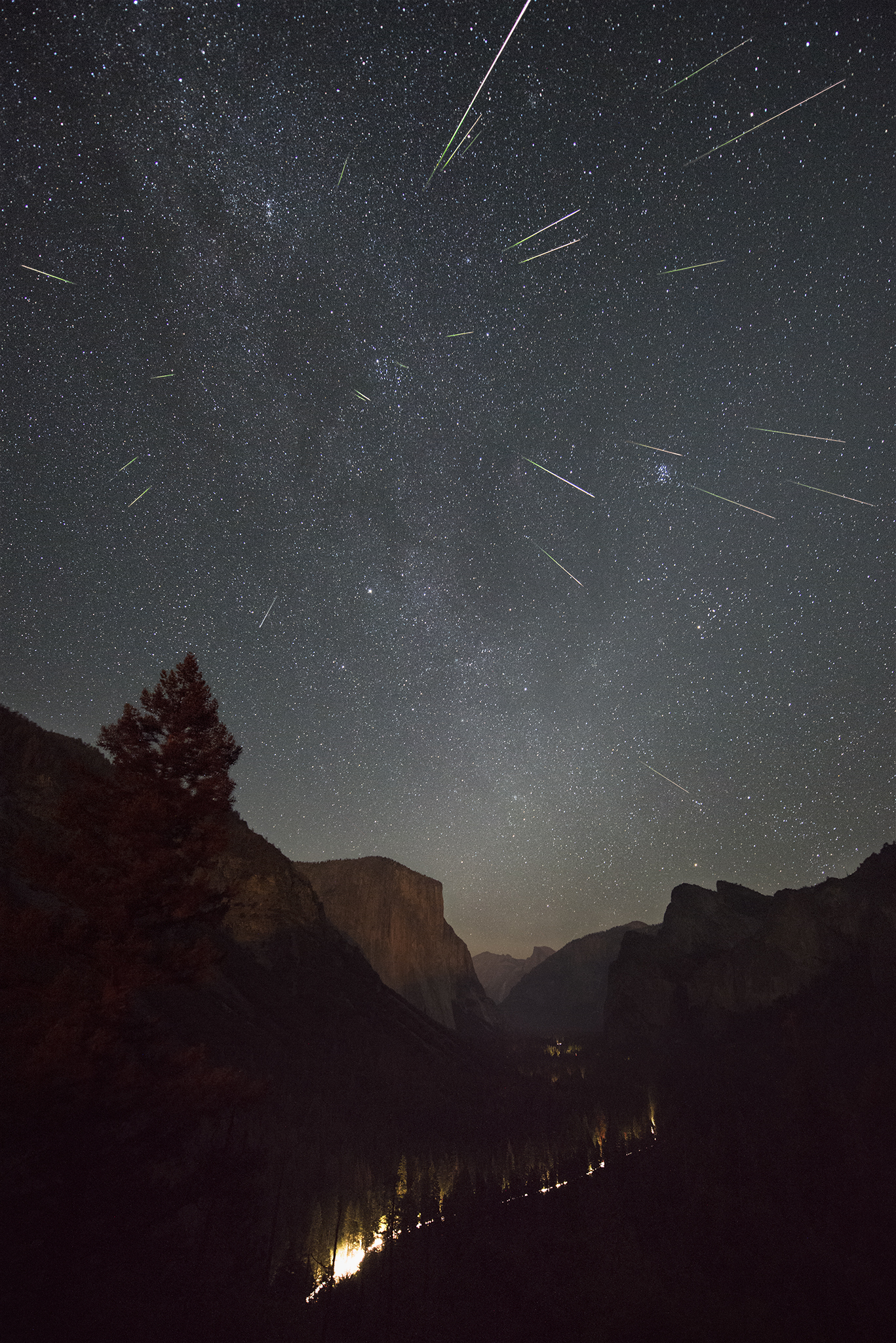 Perseid Night at Yosemite
